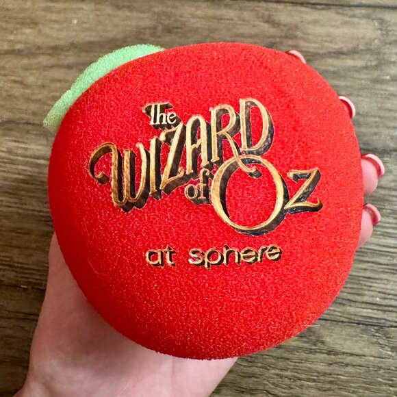 Wizard of Oz at Sphere Apple Souvenir Stress Ball  Las Vegas Sphere Exclusive - Picture 1 of 6